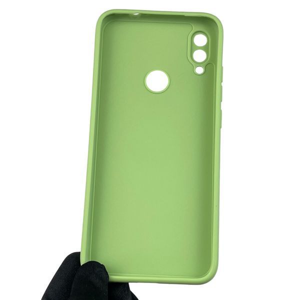Чехол для Xiaomi Redmi Note 7 с квадратными гранями с защитой камеры на сяоми редми нот 7 фисташковый 0012892 фото