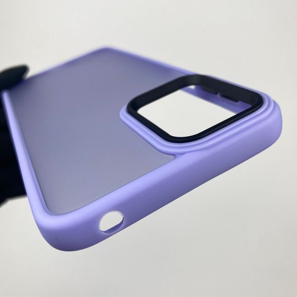Чехол для Motorola Moto G13 PAWV0015 противоударный матовый с высокими бортами на моторола г13 сиреневый 0000762 фото