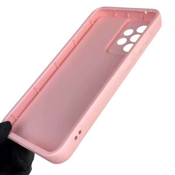 Чохол силіконовий Soft Touch з 3D принтом для Samsung Galaxy A52 5G (SM-A526) рожевий (Повний захист камери) 0040564 фото