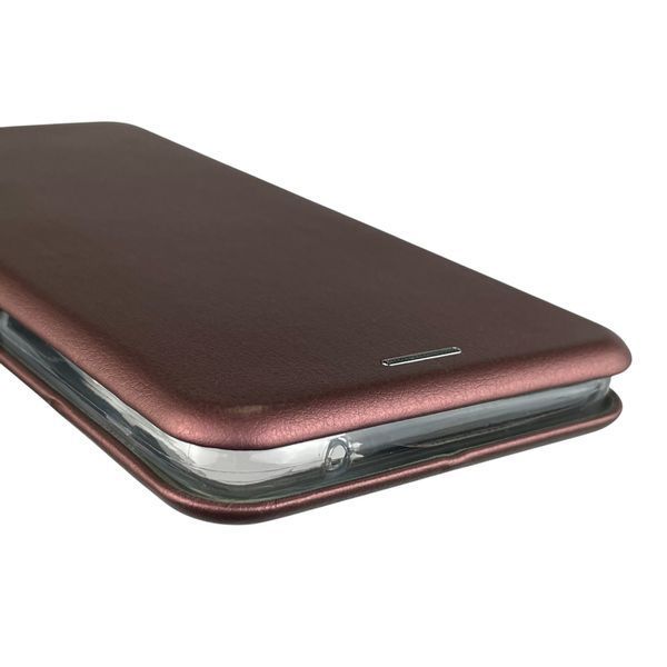Чохол-книжка для OPPO A96 (4G) з підставкою на оппо а96 бордова gd1 0012958 фото