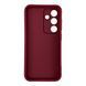 Чохол силіконовий Soft Touch з 3D принтом Бантики для Samsung Galaxy S25 бордовий (Повний захист камери) 0057777 фото 2