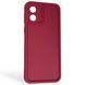 Чохол силіконовий Soft Touch для Motorola Moto E13 (PAXT0034) бордовий (Повний захист камери) 0043960 фото 1