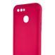 Чохол силіконовий Soft Touch для Oppo A12 малиновий (Повний захист камери) 0054252 фото 4