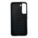 Чехол для телефона Samsung Galaxy S22 (SM-S901B) карбоновый противоударный с высокими бортами черный 0052227 фото 5