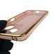 Чохол для Xiaomi Redmi 13 з кільцем-підставкою із золотою окантовкою на сяомі редмі 13 пудровий gs1 0020795 фото 5