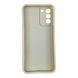 Чехол силиконовый Soft Touch с 3D принтом для Samsung Galaxy S21 Plus молочный (Полная защита камеры) 0057679 фото 2