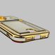 Чехол для Apple iPhone 15 с золотой окантовкой с карманом для карт на айфон 15 золотой 0013020 фото 6