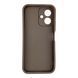 Чехол силиконовый Soft Touch для Tecno Spark Go 2 (KM4) коричневый (Полная защита камеры) 0054470 фото 2