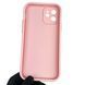 Чехол силиконовый оригинальный Soft Touch с 3D принтом смешного теда мишки для Apple iPhone 12 розовый (Полная защита камеры) 0048396 фото 2