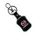 Брелок для авто ключів Mazda металевий з обробкою soft-touch (карабін + кільце) 0061325 фото 1