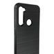 Чохол для телефона Xiaomi Redmi Note 8T карбоновий протиударний з високими бортами чорний 0052398 фото 3