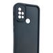 Чохол силіконовий Soft Touch для Motorola G20 чорний (Повний захист камери) 0054363 фото 3