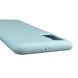 Чехол для Samsung Galaxy A51 (SM-A515F) силиконовый с микрофиброй нескользящий на самсунг а51 голубой 0032001 фото 5