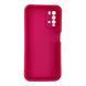 Чехол силиконовый Soft Touch для Xiaomi Poco M3 малиновый (Полная защита камеры) 0053881 фото 2