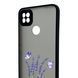 Чехол для телефона Xiaomi Redmi 9C с 3D принтом лаванда с бабочками с высокими бортами черный 0059326 фото 4