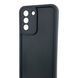 Чехол силиконовый Soft Touch для Samsung Galaxy S21 FE черный (Полная защита камеры) 0054031 фото 4