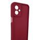 Чохол силіконовий Soft Touch для Motorola G54 бордовий (Повний захист камери) 0054415 фото 3