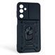 Чехол противоударный для Samsung Galaxy M16 5G (M166P) с магнитной пластиной со шторкой на камере черный 0050720 фото 1