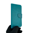 Чохол-книжка для телефона Huawei Y9 Prime 2019 (STK-L21) шкіряна з магнитною застібкою на хуавей у9 прайм 2019 бірюзова