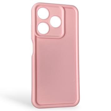 Чохол силіконовий Soft Touch для TECNO Spark 10 (KI5q) рожевий (Повний захист камери) 0044294 фото