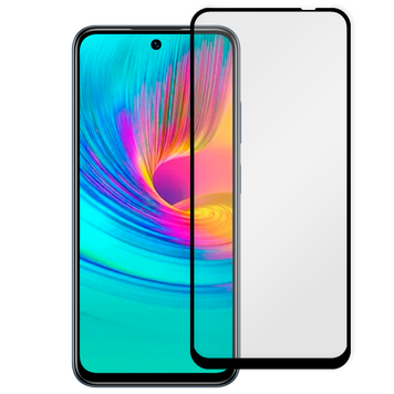 Захисне скло 6D OG для телефона Infinix Smart 9 повноекранне протиударне на інфінікс смарт 9 чорне 0013945 фото