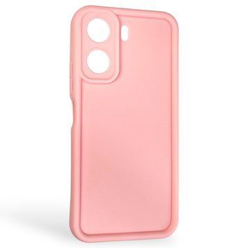 Чохол силіконовий Soft Touch для Xiaomi Poco C65 рожевий (Повний захист камери) 0039848 фото