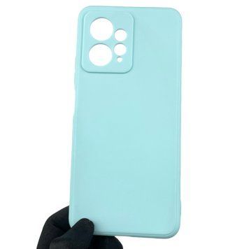 Чехол для Xiaomi Redmi Note 12 4G с квадратными гранями с защитой камеры на сяоми редми нот 12 4г бирюзовый 0012843 фото