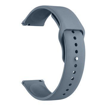 Ремешок силиконовый 22 мм для Honor Watch GS 3 серый 0056862 фото