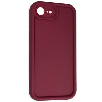 Чохол силіконовий Soft Touch для Apple iPhone 16e бордовий (Повний захист камери) 0044239 фото