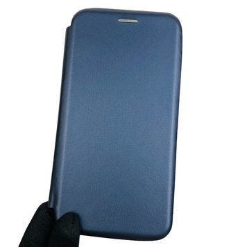 Чохол-книжка для Samsung Galaxy A30s SM-A307F з підставкою на самсунг а30с темно-синя 0001919 фото