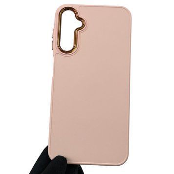Чохол для Samsung Galaxy A24 (SM-A245F) із захистом на камері з мікрофіброю на самсунг а24 пудровий 0012160 фото