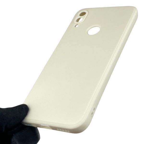 Чехол для Xiaomi Redmi Note 7 Pro с квадратными гранями с защитой камеры на сяоми редми нот 7 про бежевый 0012893 фото
