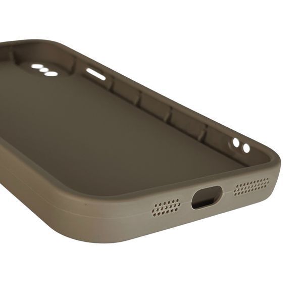 Чехол силиконовый Soft Touch с 3D принтом смешного теда мишки для Apple iPhone Xs Max коричневый (Полная защита камеры) 0049372 фото