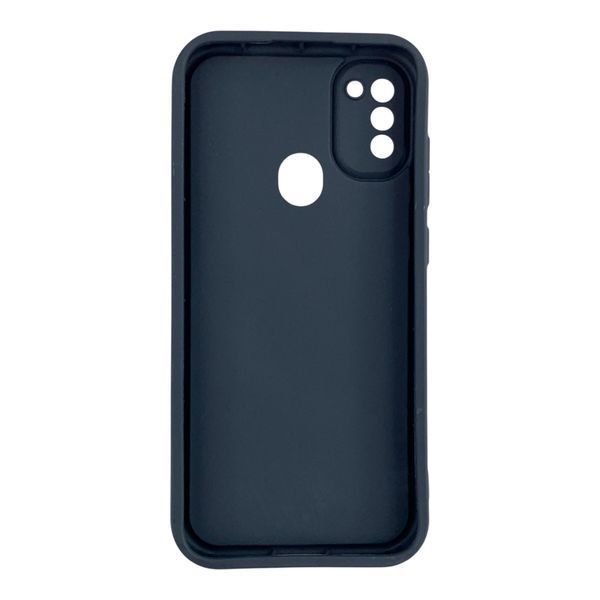 Чехол силиконовый Soft Touch для Samsung Galaxy M11 черный (Полная защита камеры) 0053982 фото