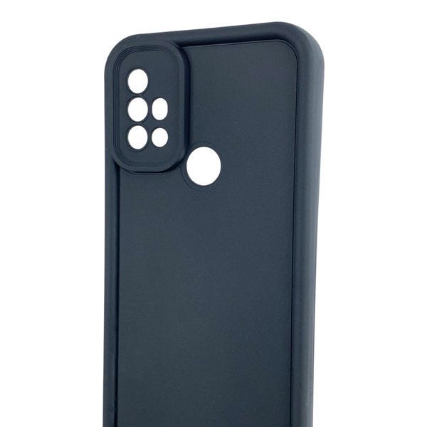 Чехол силиконовый Soft Touch для Motorola G30 черный (Полная защита камеры) 0054364 фото