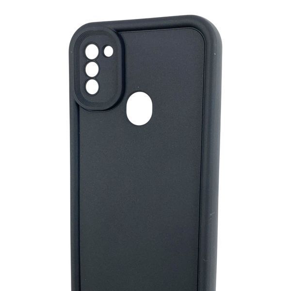 Чехол силиконовый Soft Touch для Samsung Galaxy M11 черный (Полная защита камеры) 0053982 фото