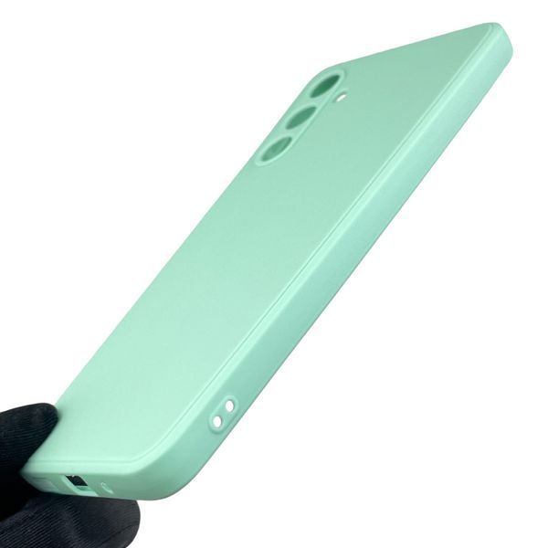Чохол для Samsung Galaxy M54 5G (SM-M546B) з квадратними гранями із захистом камери на самсунг м54 м'ятний 0012641 фото