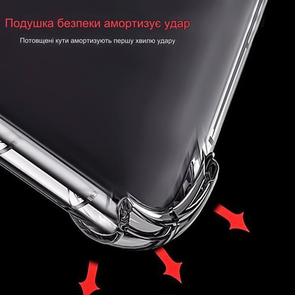 Чохол для Huawei P Smart Plus прозорий з бронь кутами протиударний (борти вище екрана, хуавеи п смарт плюс) 0061507 фото