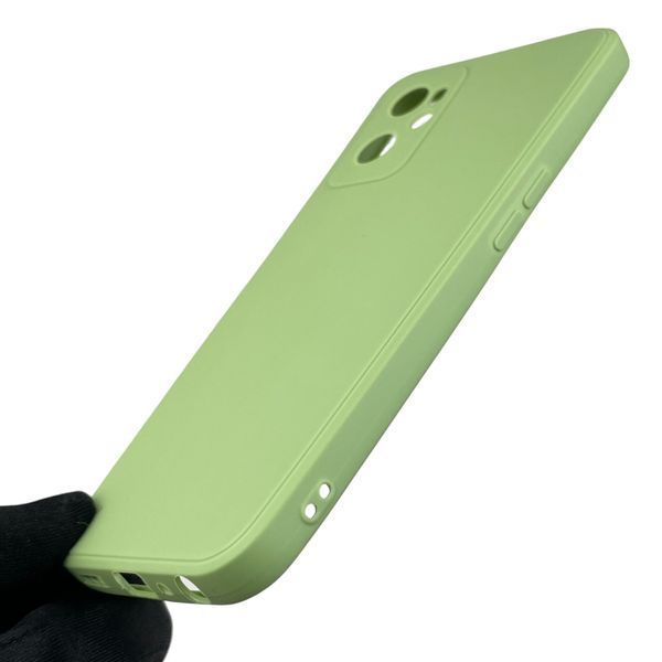 Чехол для OPPO A76 с квадратными гранями с защитой камеры на оппо а76 фисташковый 0012441 фото