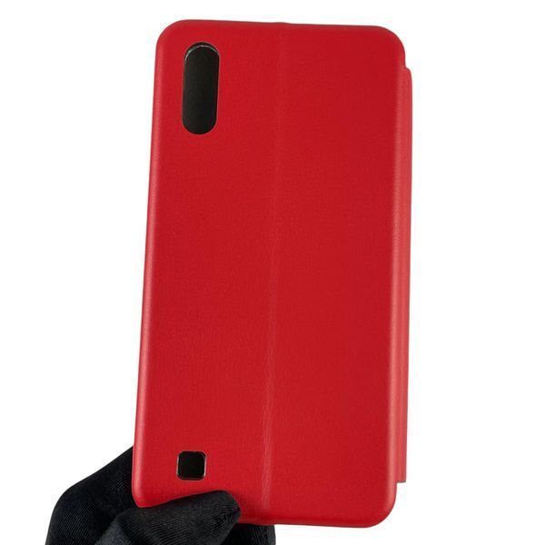 Чохол-книжка для Samsung Galaxy M10 (SM-M105F) з підставкою на самсунг м10 червона 0012107 фото