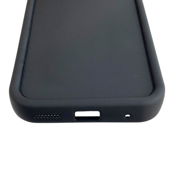 Чехол силиконовый Soft Touch для Motorola G30 черный (Полная защита камеры) 0054364 фото