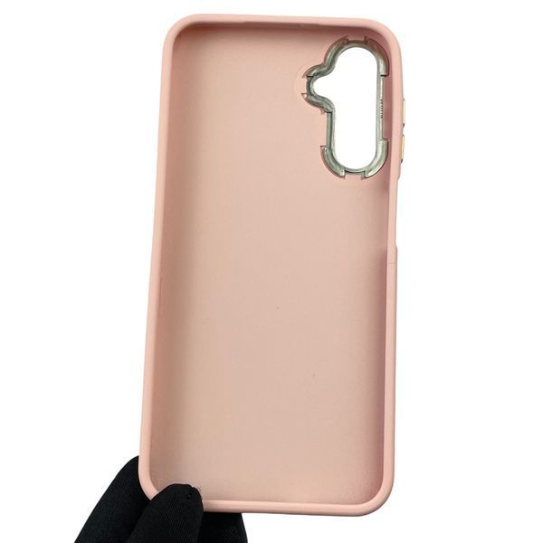Чохол для Samsung Galaxy A24 (SM-A245F) із захистом на камері з мікрофіброю на самсунг а24 пудровий 0012160 фото