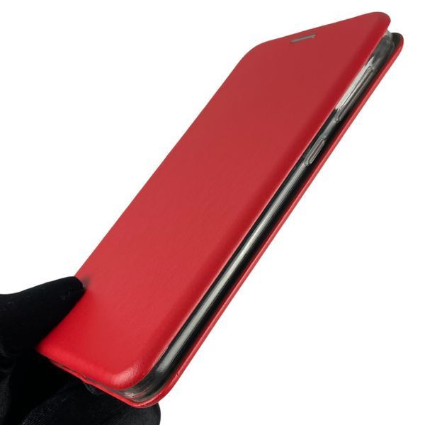 Чохол-книжка для Samsung Galaxy M10 (SM-M105F) з підставкою на самсунг м10 червона 0012107 фото