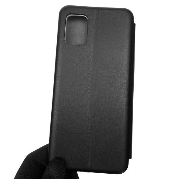 Чехол-книжка для Samsung Galaxy A31 SM-A315F с подставкой на самсунг а31 чёрная 0002139 фото