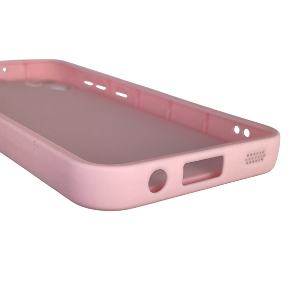 Чохол силіконовий Soft Touch з 3D принтом для Samsung Galaxy A05 (SM-A055) рожевий (Повний захист камери) 0041856 фото