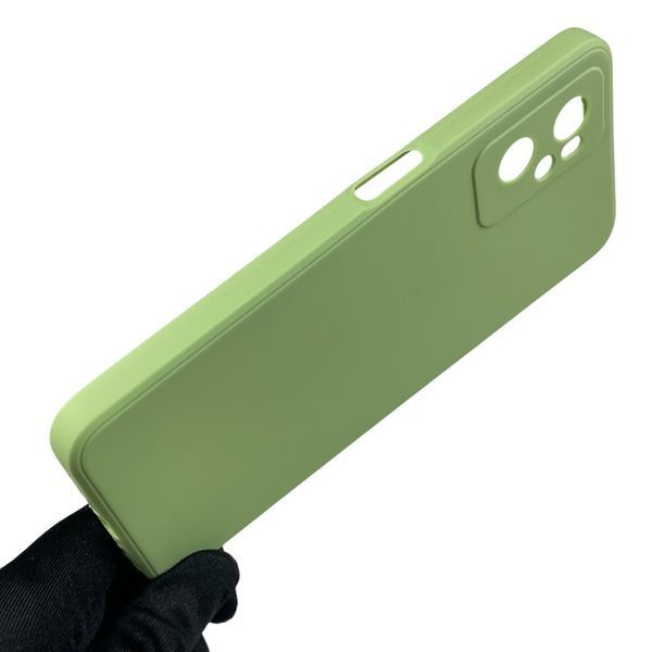 Чехол для OPPO A76 с квадратными гранями с защитой камеры на оппо а76 фисташковый 0012441 фото