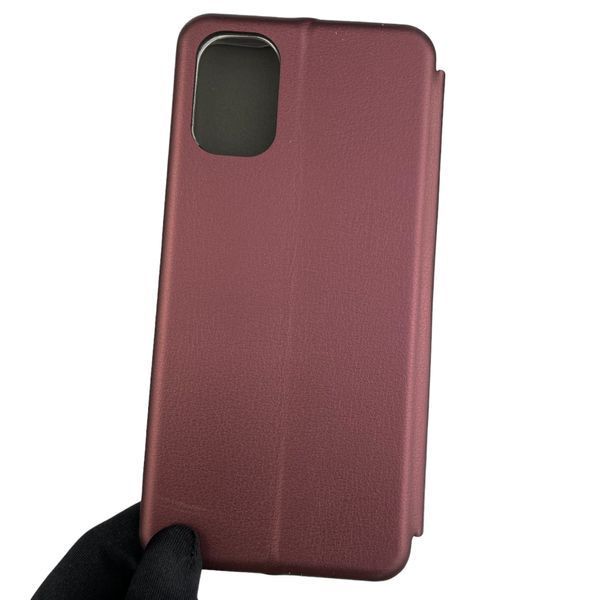 Чохол-книжка для TECNO Spark 9 Pro KH7n з підставкою на техно спарк 9 про бордова 0001653 фото