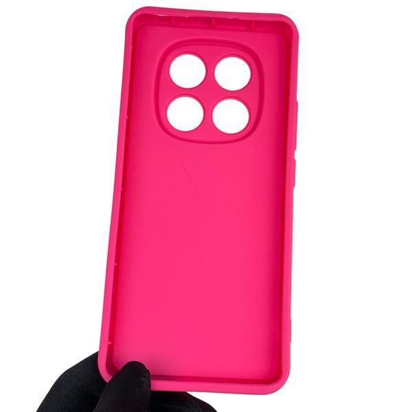 Чехол силиконовый оригинальный Soft Touch с 3D принтом мема сибу для Xiaomi Redmi Note 14 Pro 4G малиновый (Полная защита камеры) 0047963 фото