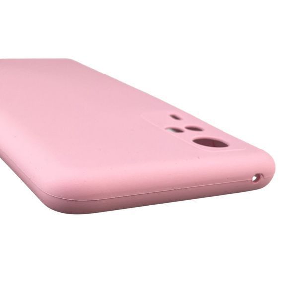 Чехол для Vivo Y31 силиконовый с микрофиброй нескользящий на виво у31 розовый 0032355 фото