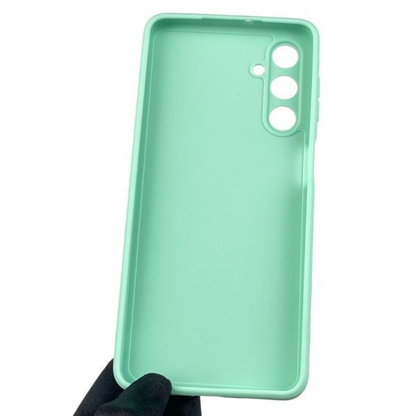 Чохол для Samsung Galaxy M54 5G (SM-M546B) з квадратними гранями із захистом камери на самсунг м54 м'ятний 0012641 фото